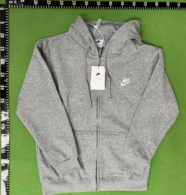 NK拉链卫衣-灰色