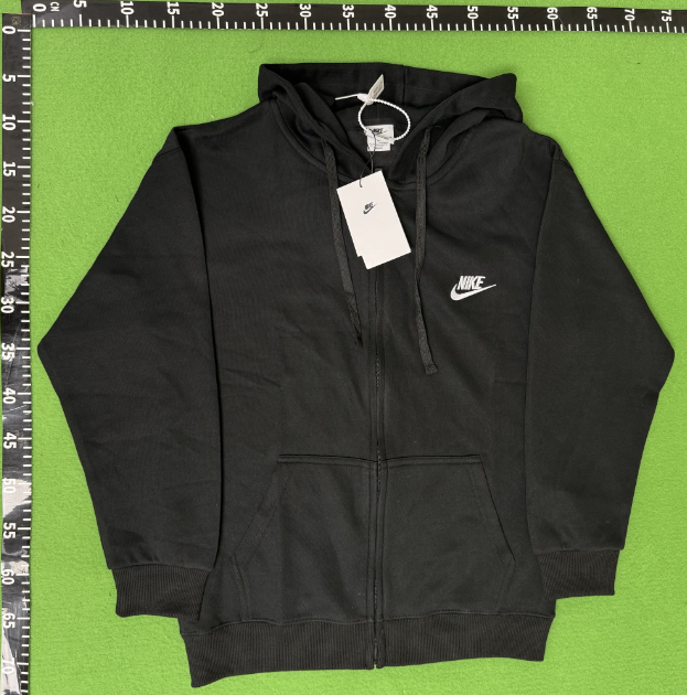 NK拉链卫衣-黑色