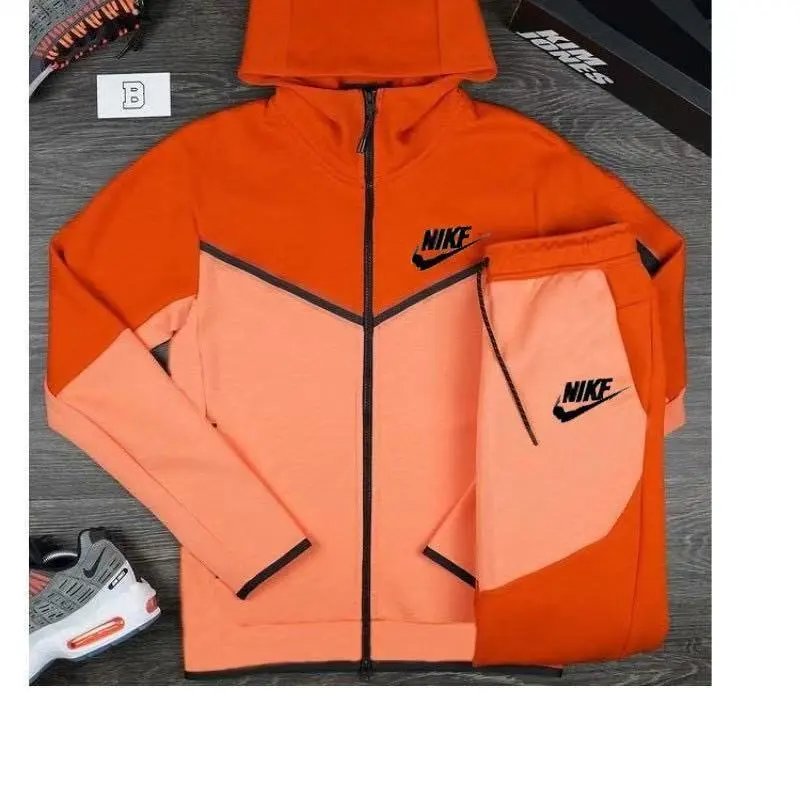 Nike Matching Sets Hooded windbreaker, T-shirt and shorts set — 7