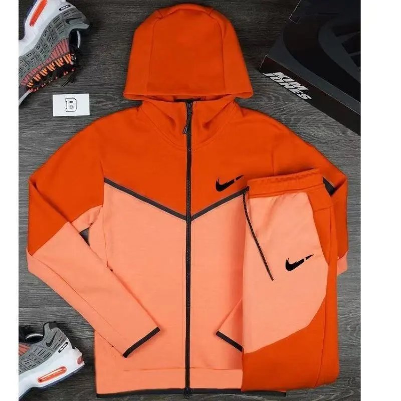 Nike Matching Sets Hooded windbreaker, T-shirt and shorts set — 4