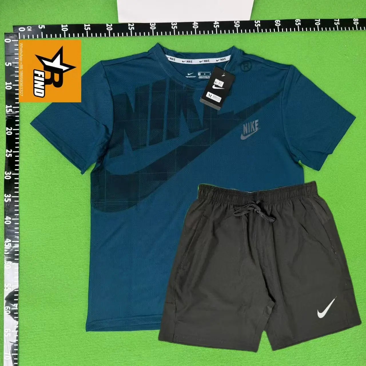 Nike Matching Sets Hooded windbreaker, T-shirt and shorts set — Set-2