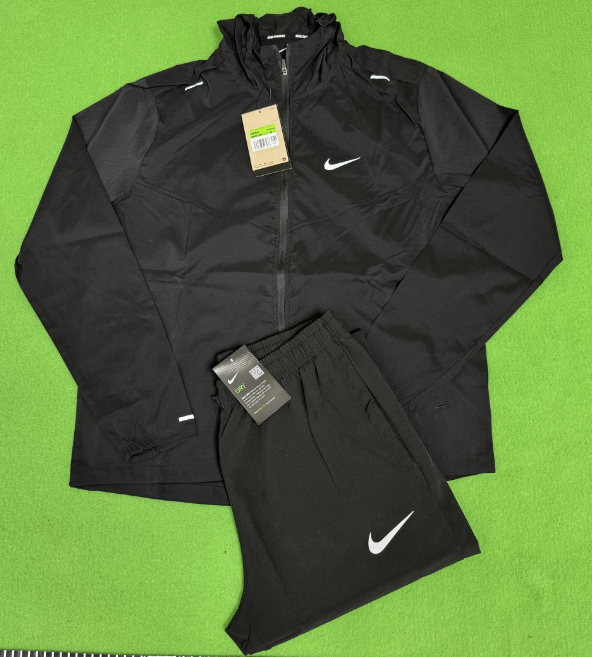 Nike Matching Sets Hooded windbreaker, T-shirt and shorts set — NK Two-Piece Set -11