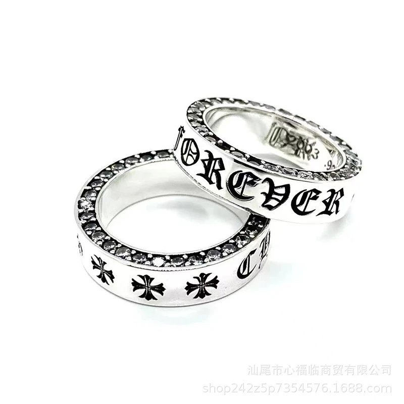 C十字复古指环A 6