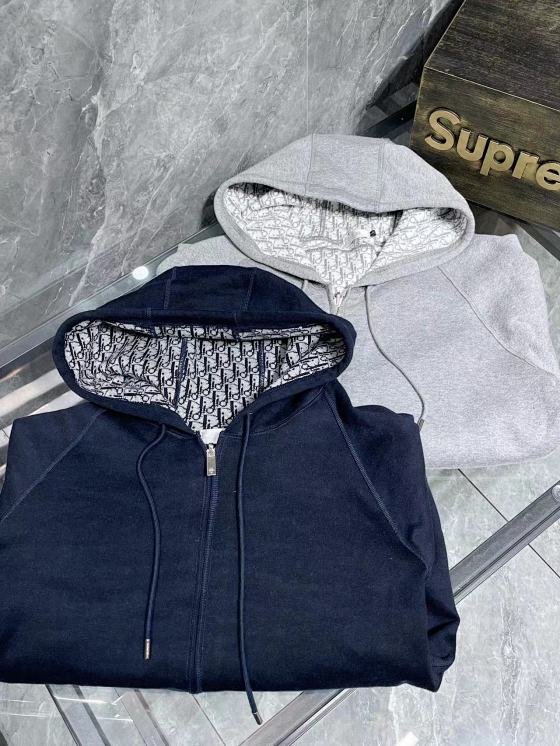D-Classic Zip Hoodie-S=bymase