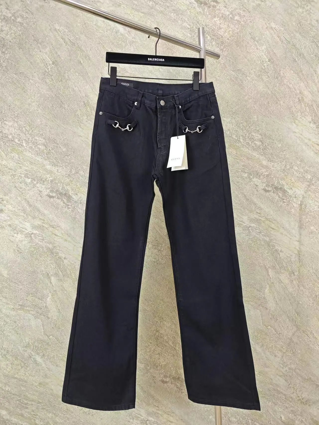 G-Buckle Fashion Jeans-S-AZY