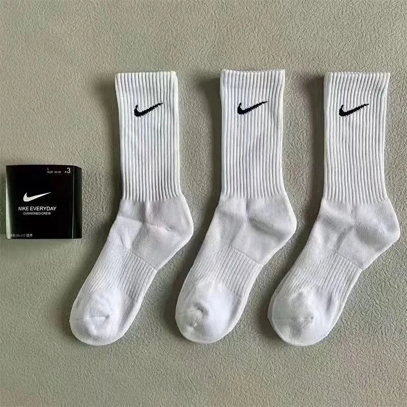 Nike 长筒 3双黑色