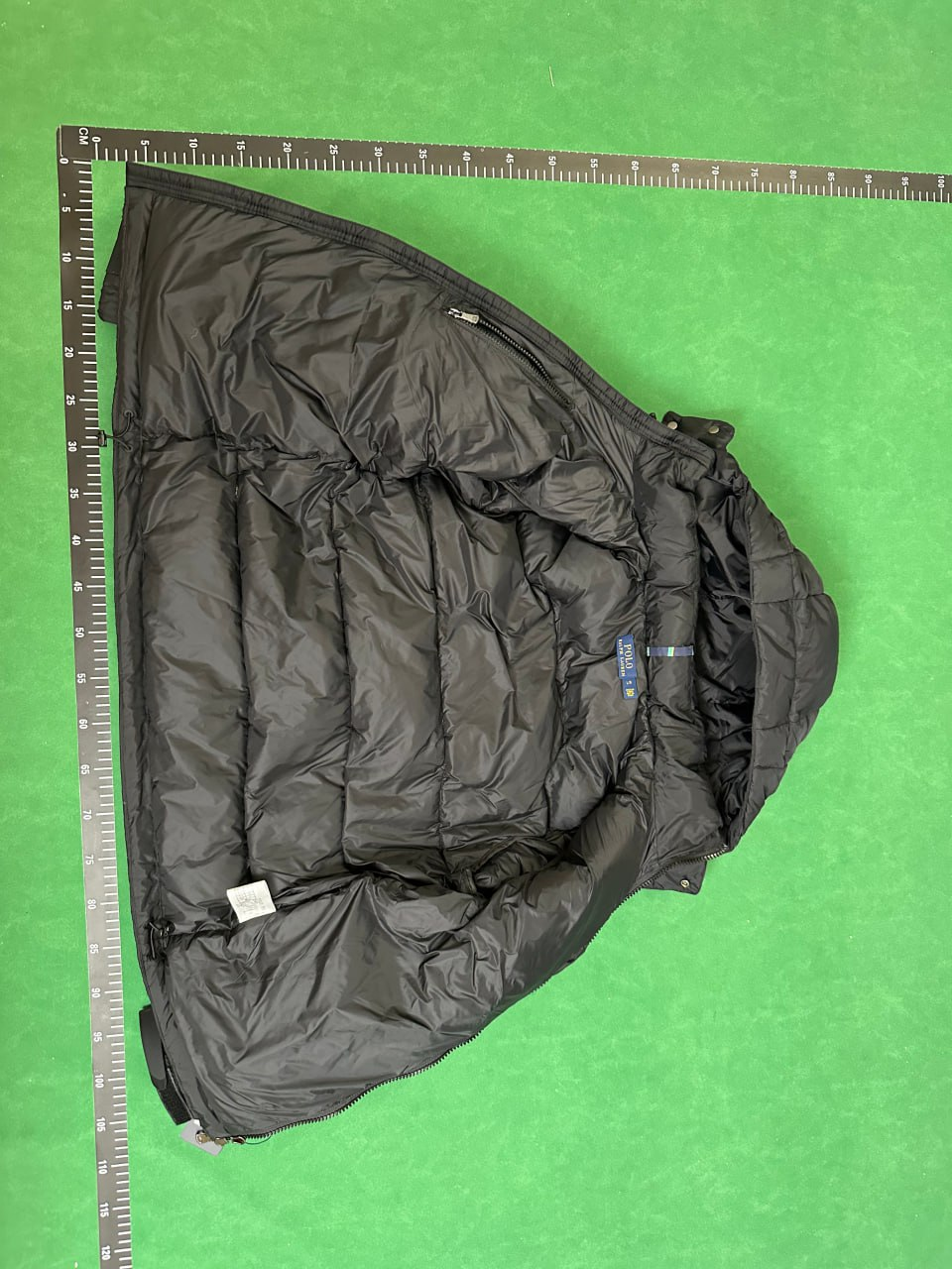 Moncler Maya Down Jacket Black / Ice Blue / Ivory - 10