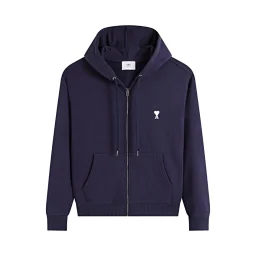 thumbnail for Autumn and winter sweatshirts, small love pockets, zippers, embroidered hooded casual jackets, hooded unison