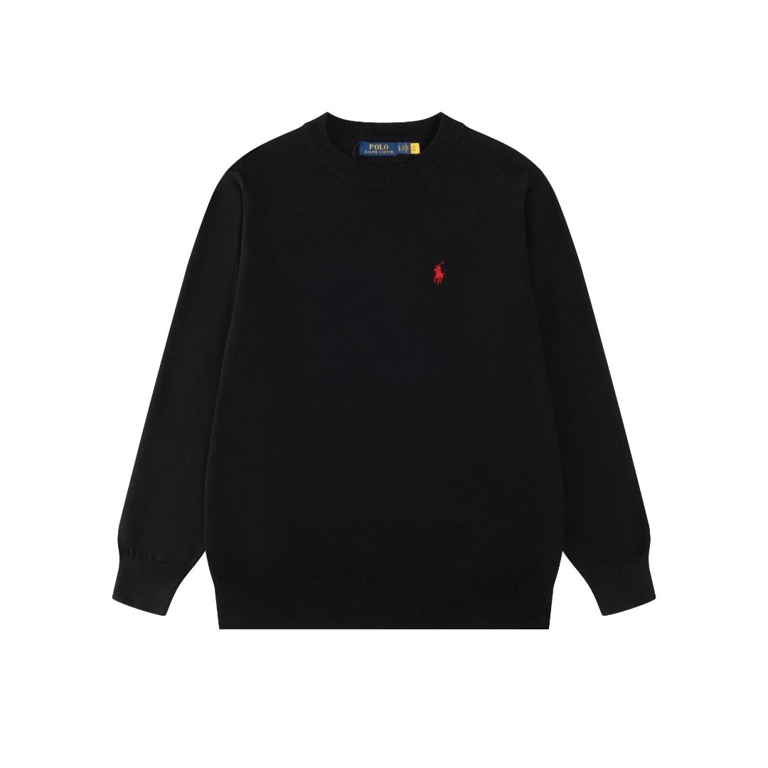 Polo Ralph Lauren Crewneck Sweater Logo Black