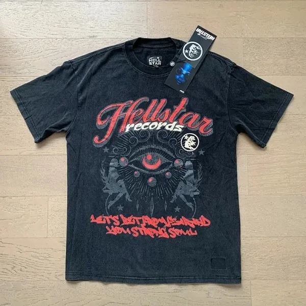 Hellstar Records Let's Get Freaky T-Shirt Black - 1