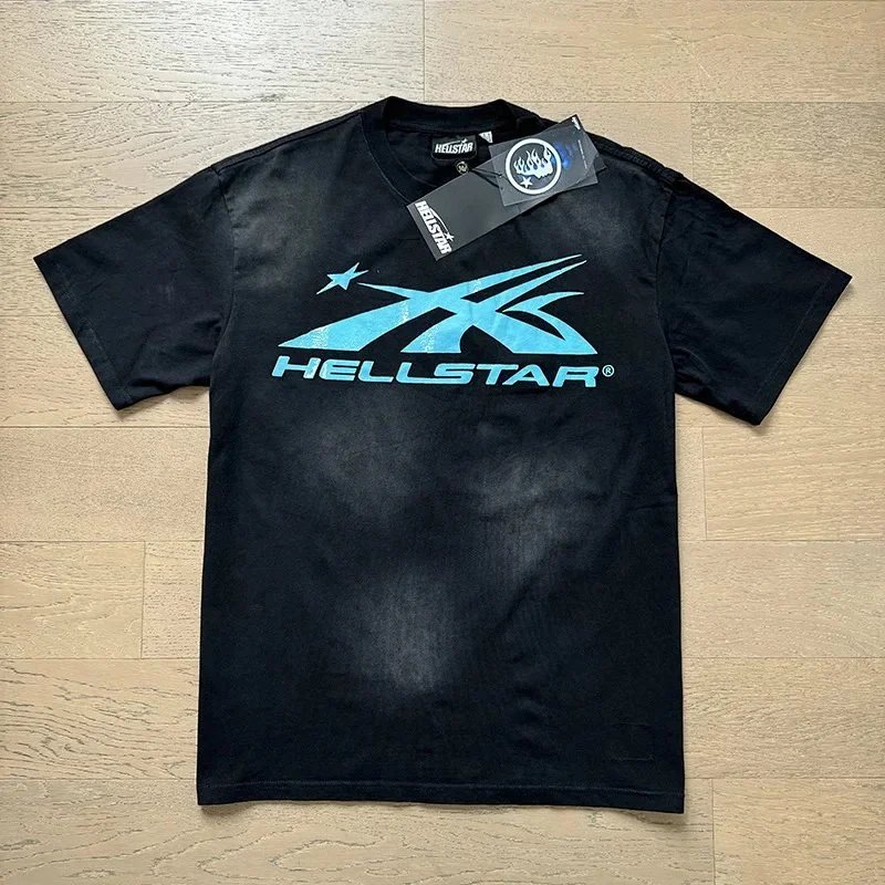 Hellstar X Logo Black T-Shirt - 1