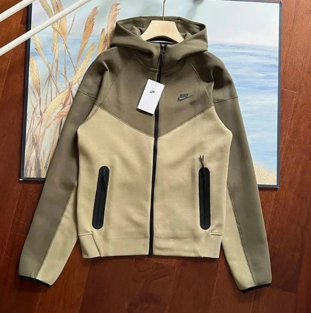 Brown hooded outerwear -10