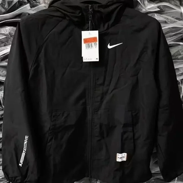 Nike Matching Sets Hooded zip-up windbreaker and tapered pants set product detail image 11