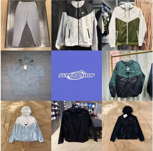 Nike Jackets Hooded zip-up windbreaker product image
