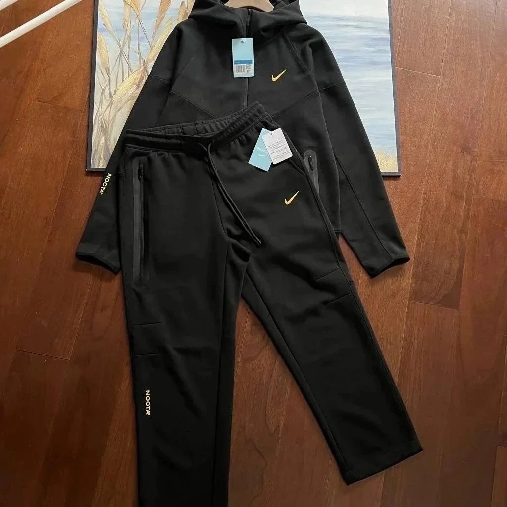 Nike Hoodies & Sweatshirts Hooded Sweatshirt — Nocta Tech Black Set