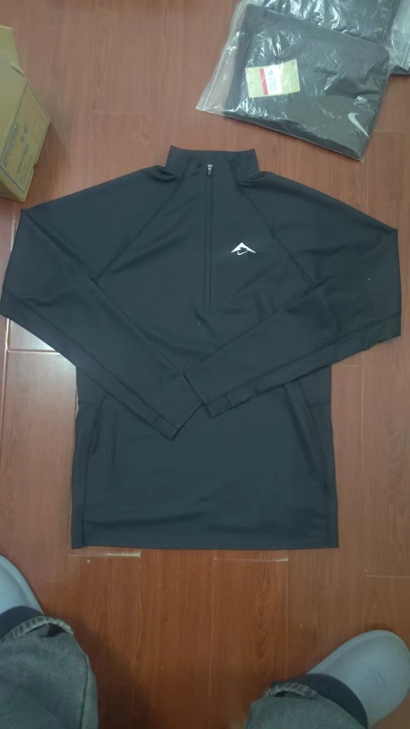 Nike Trail Sweatshirt Quarter-Zip Black