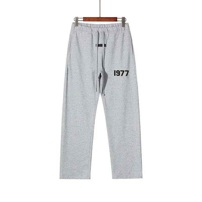 High Street Essentials 1977 Velvet Jogger Pants Unisex Ivory - Gallery Image 6 - Detailed View