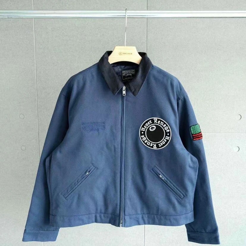 STU x DT Vintage Work Jacket Blue