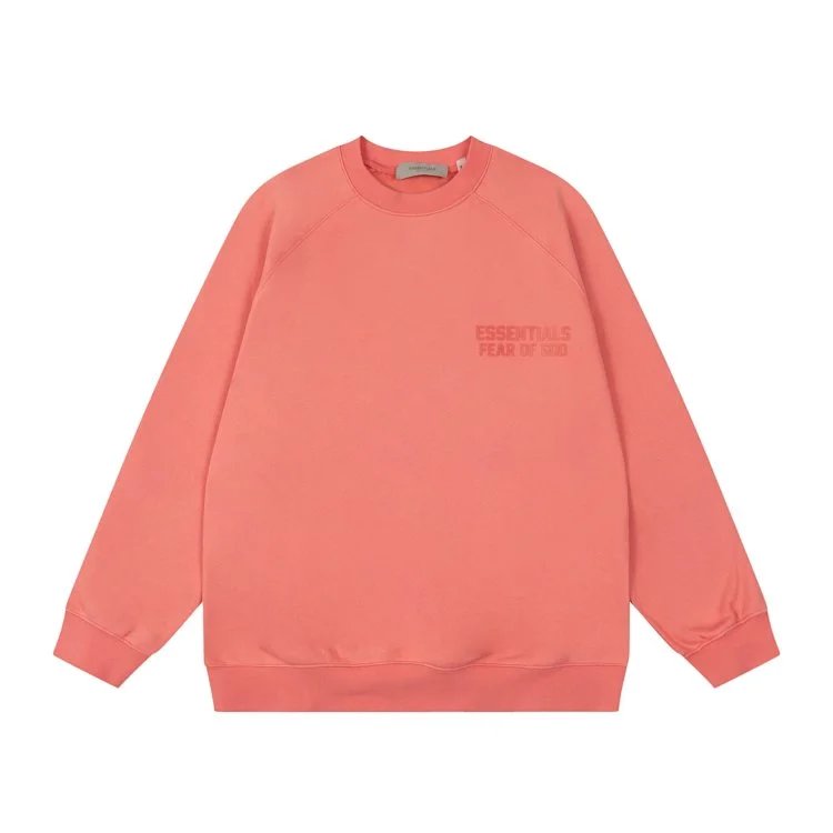 Streetwear Fleece Crewneck Sweatshirt Unisex Espresso - Gallery Image 3 - Detailed View