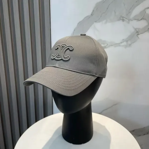 Balenciaga XC Logo Baseball Cap Gray - 1