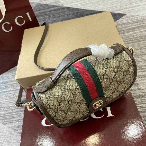 Gucci Marmont Matelassé Quilted Chain Bag Black Shoulder Bag - 7