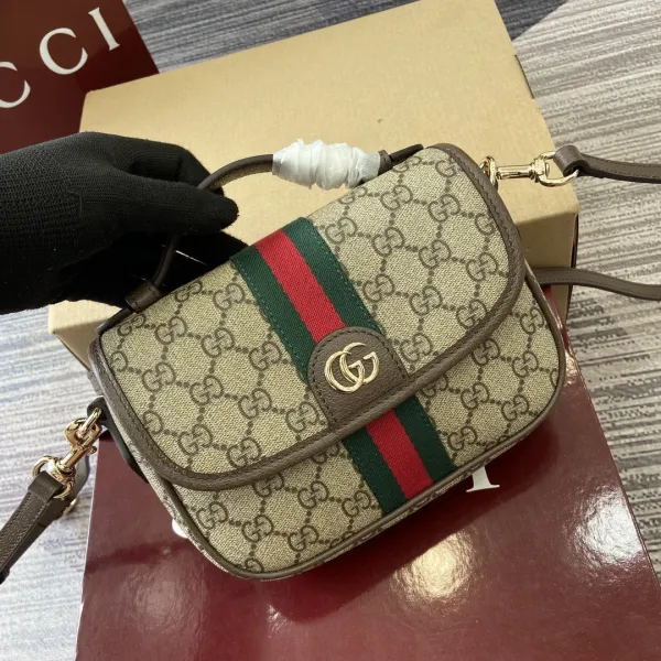 Gucci Marmont Matelassé Quilted Chain Bag Black Shoulder Bag - 5