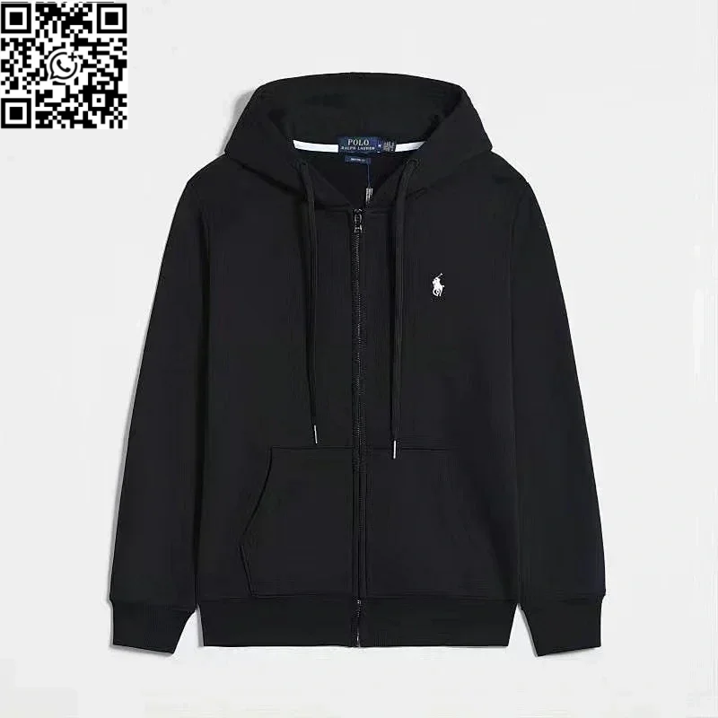 Best-Selling Zip-Up Black White Label (No Returns/Exchanges for Non-Quality Issues)