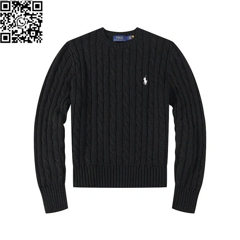 Women's Crew Neck Black Sweater *Top quality