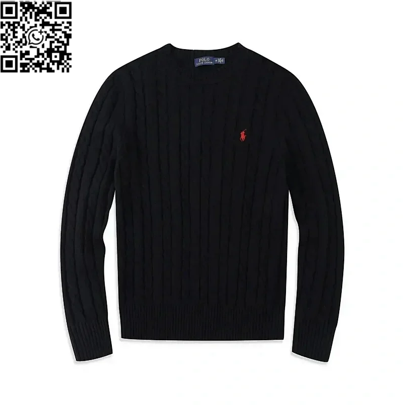 Men's Black Sweater *Top quality