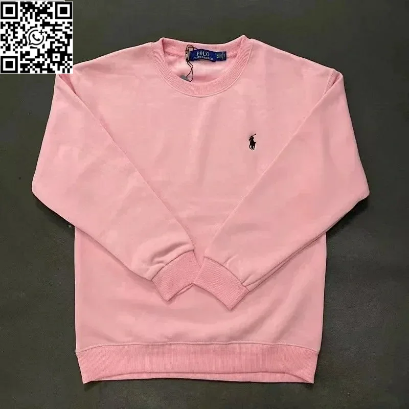 Crew Neck Pink Black Label *Top quality