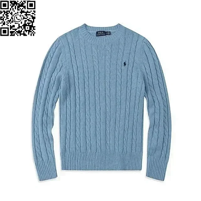 Men's Light Blue Sweater *Top quality
