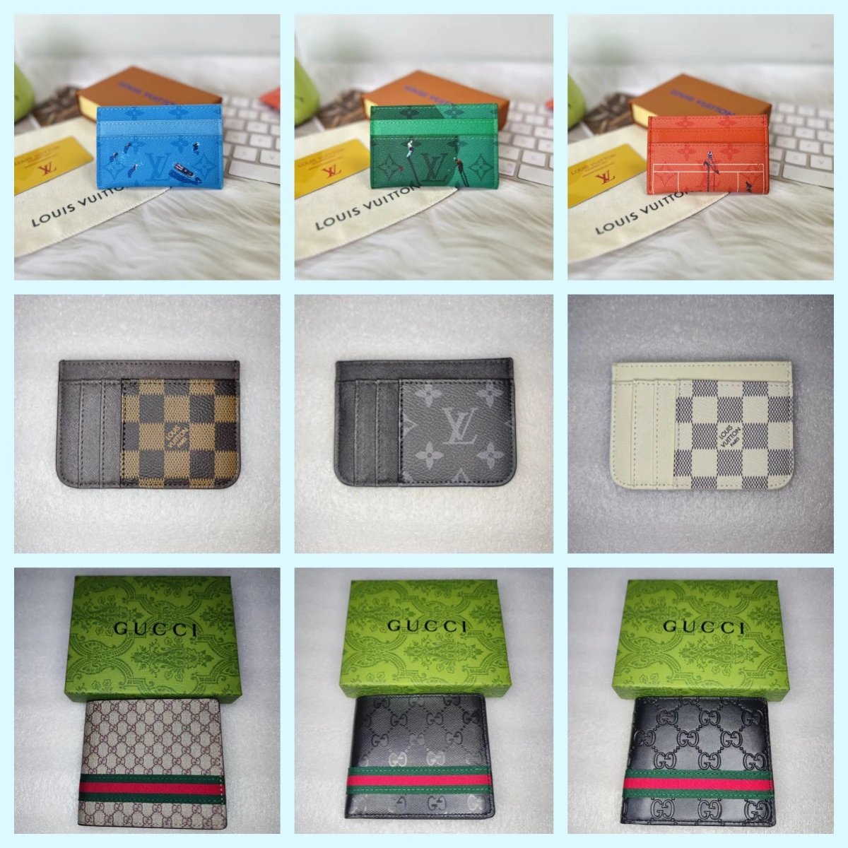 Gucci GG Supreme / Louis Vuitt