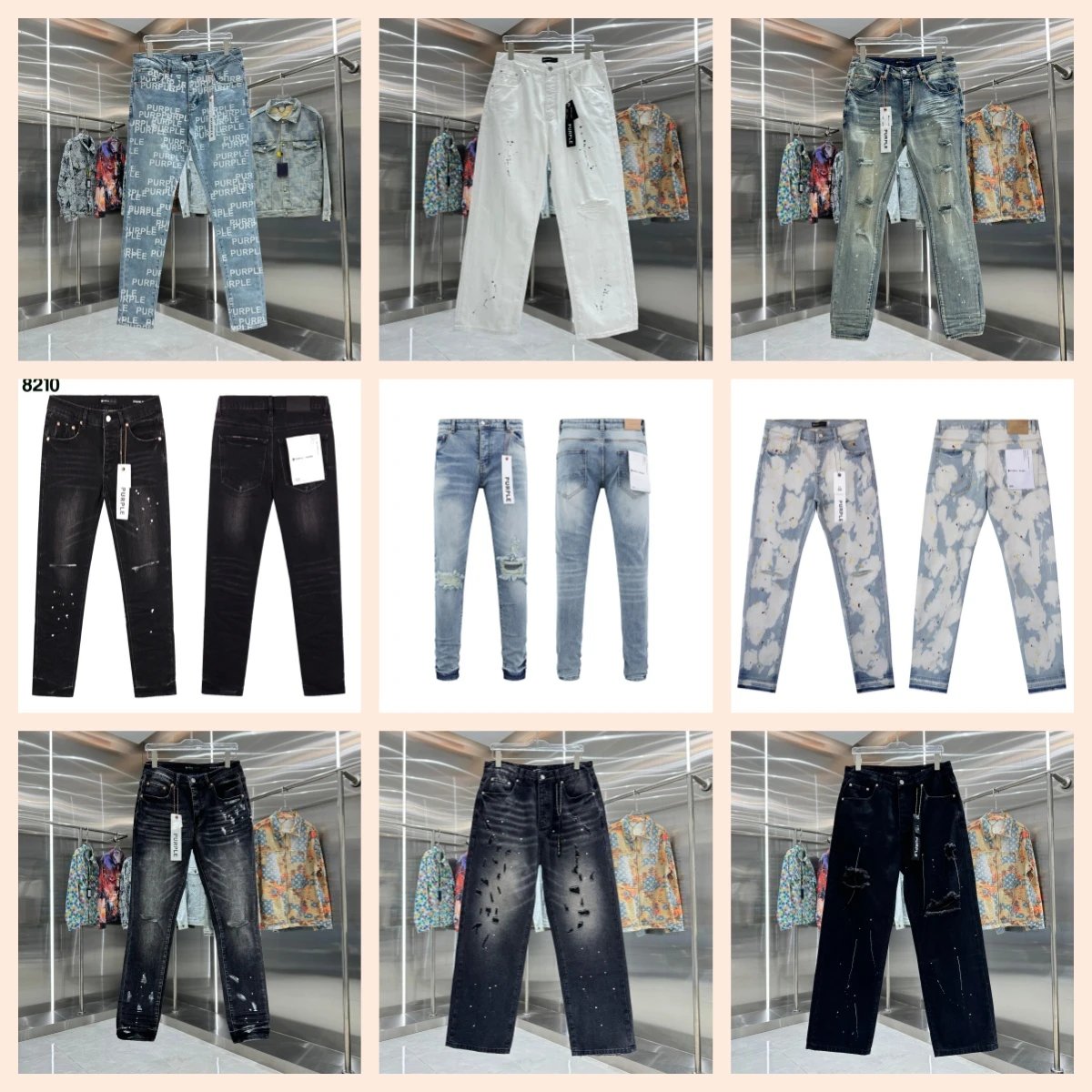 Purple 8210 Jeans [37 styles]