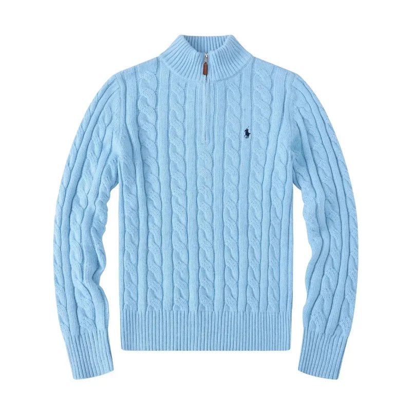 Zipper sky blue