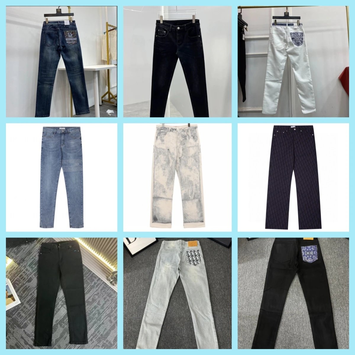 NEW-1 slim fit trendy casual unisex jeans