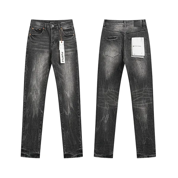 Purple Brand PU6010 Embroidered Patchwork Denim Jeans - 12
