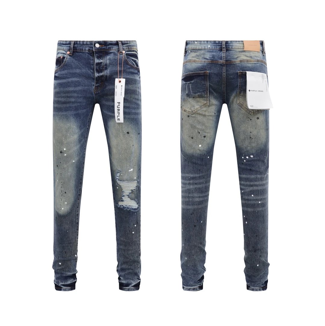 Purple Brand Jeans Slim-fit distressed — PB503