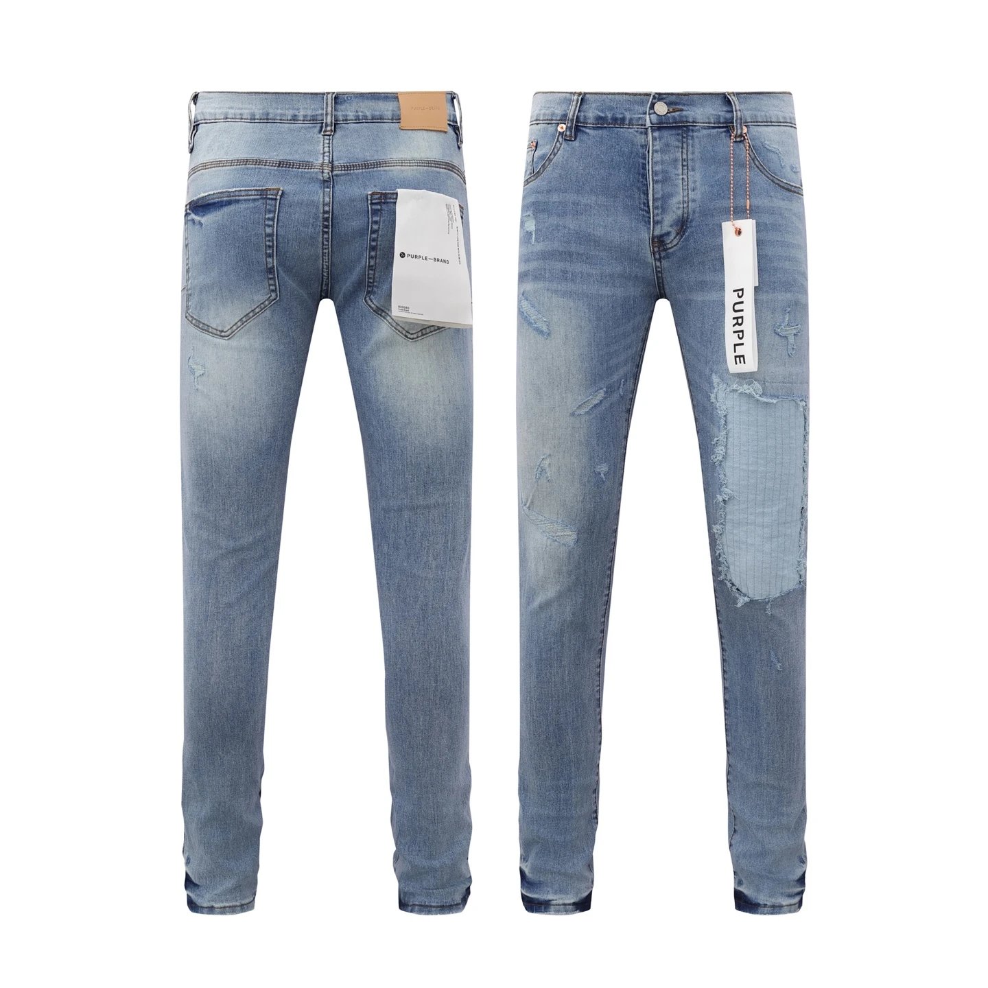 Purple Brand Jeans Slim-fit distressed — PB161