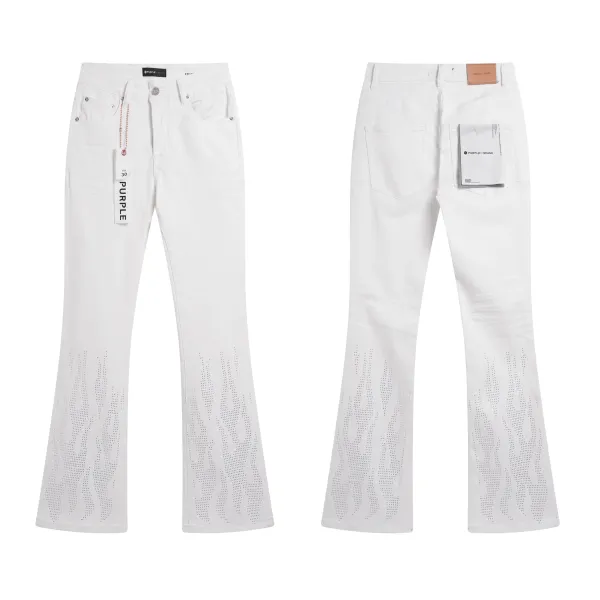 Purple Brand PU6010 Embroidered Patchwork Denim Jeans - 15