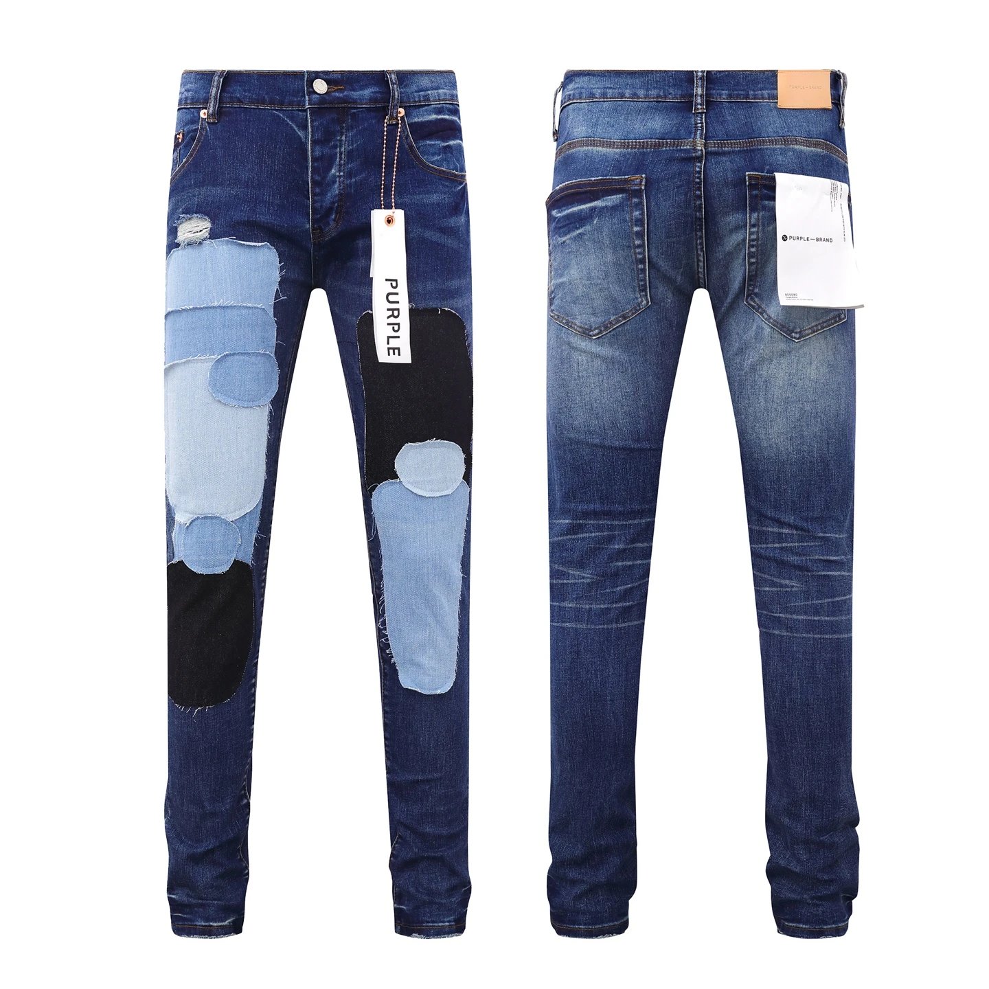 Purple Brand Jeans Slim-fit distressed — PB160