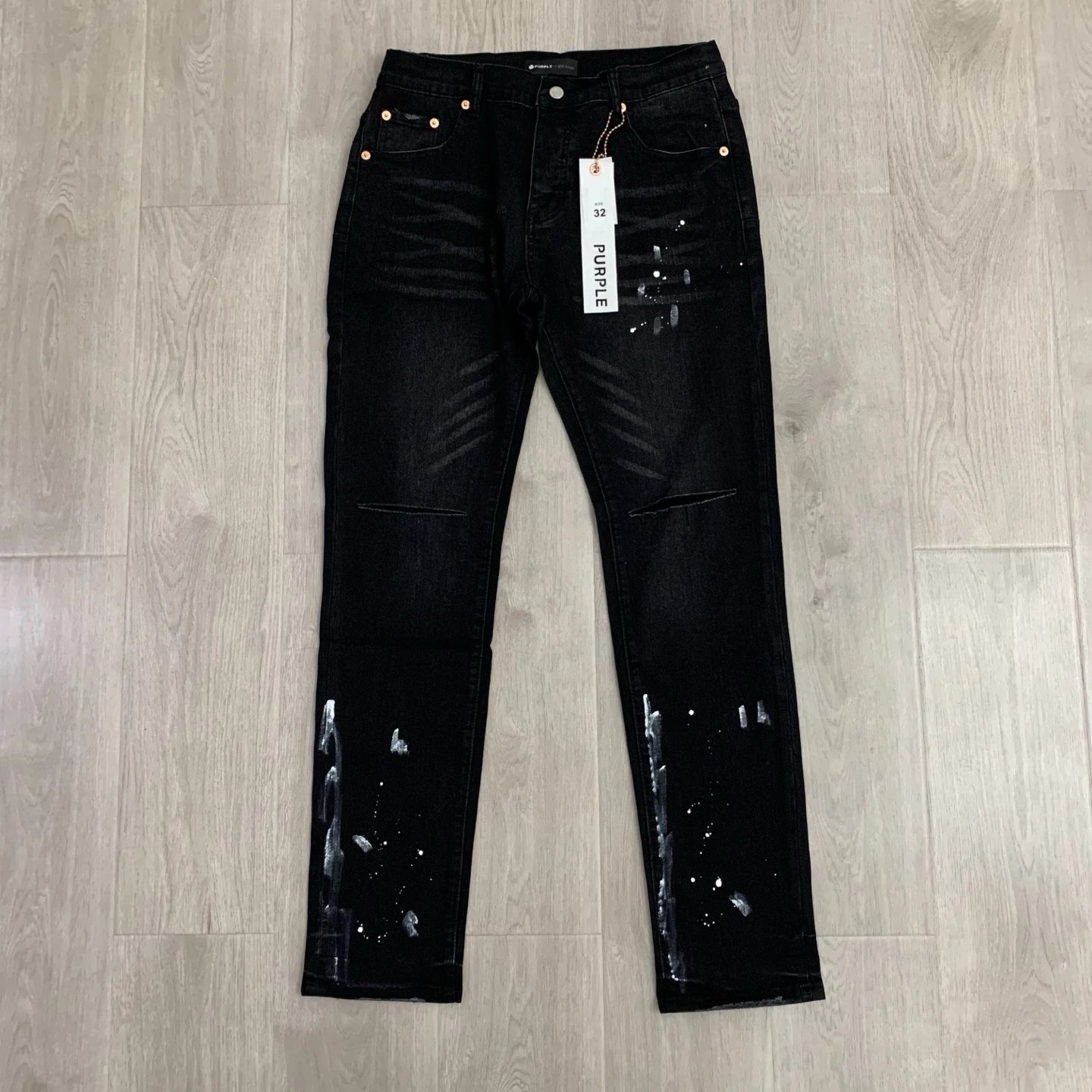 Purple Brand Jeans Slim-fit distressed — PB162