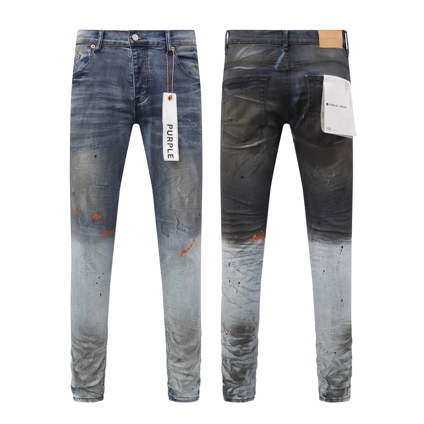 Purple Brand Jeans Slim-fit distressed — PB155