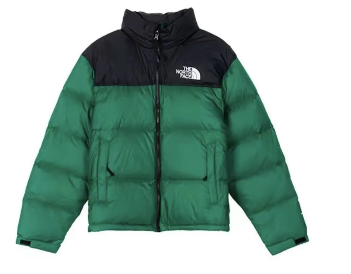 The North Face Nuptse Jacket Gray / Black Down Jacket - 10