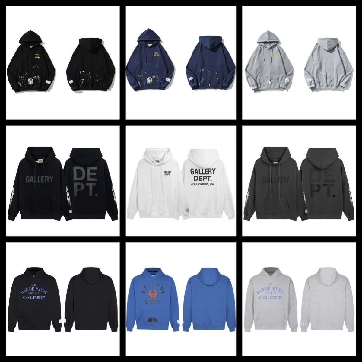 W06-HK-Casual Fashion Letter Print Hoodie