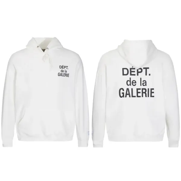 Dépt. de la Galerie Hoodie White - 1