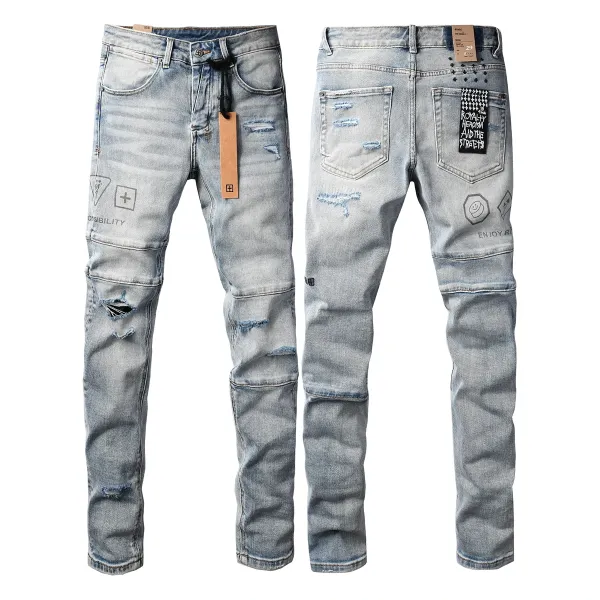 Philipp Plein Royalty Heroism And The Street Distressed Patchwork Jeans - 40