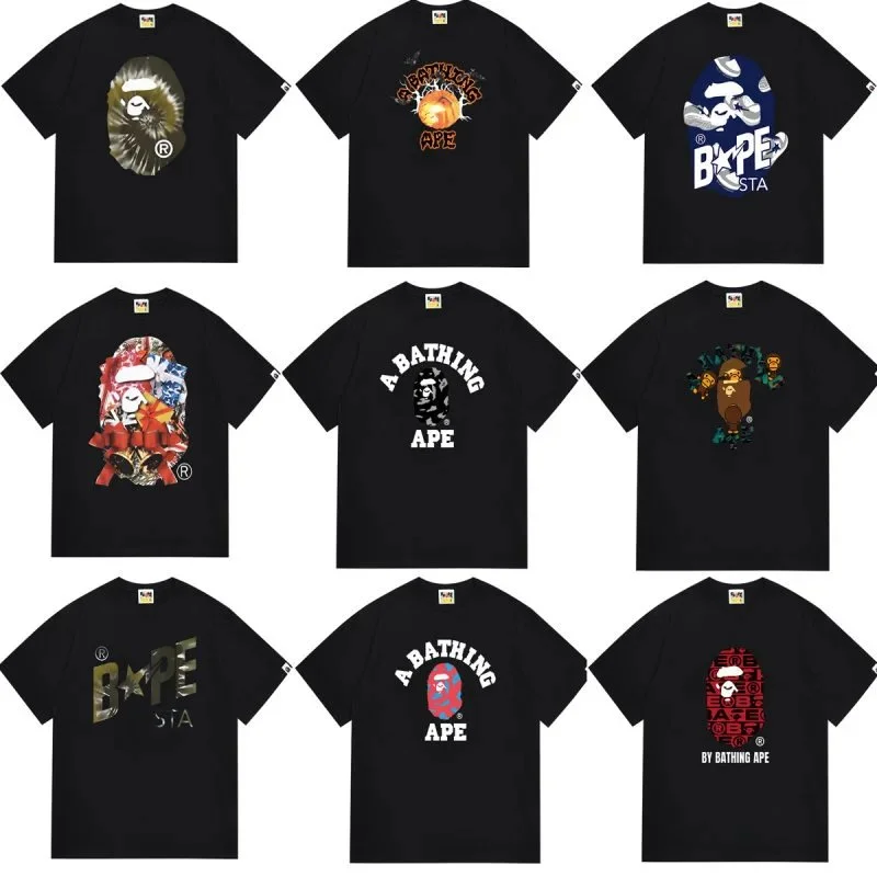 Bape Camiseta 40 Estilos