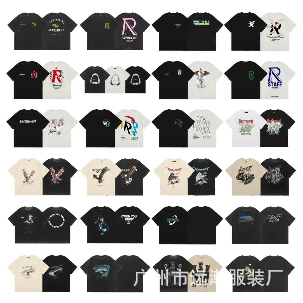 Represent T-Shirts 40 Styles