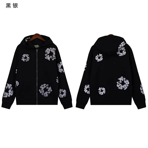 Denim Tears Sudadera con Cremallera