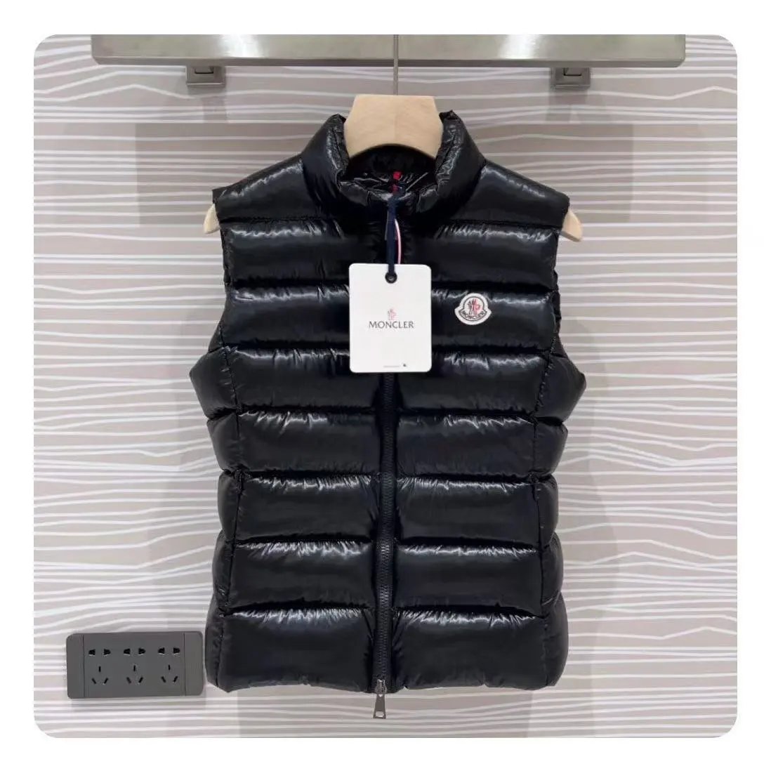 Moncler Down Jackets Hooded quilted puffer — 35
